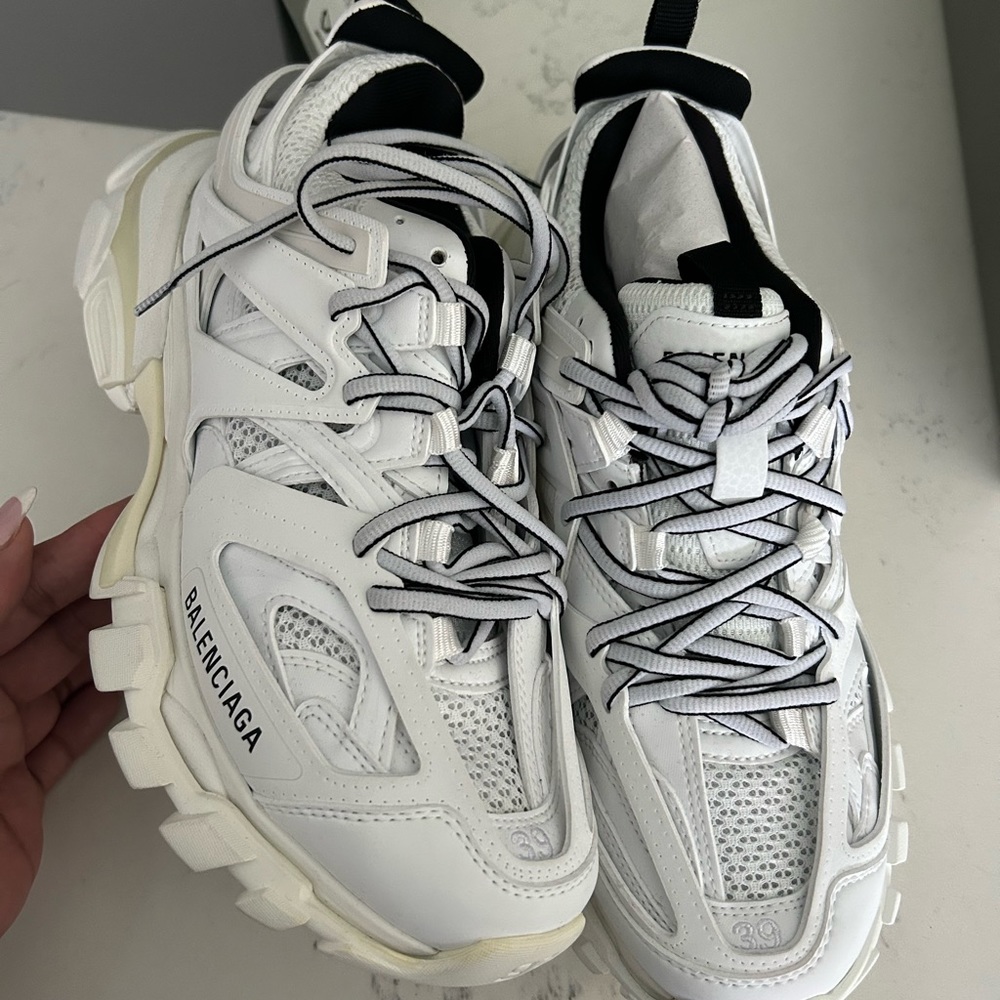 Balenciaga white and black